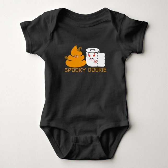 Body Para Bebê Dookie Assustador (Frente)