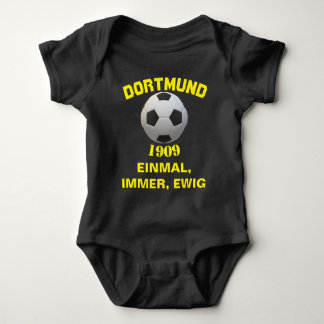 Body Para Bebê Dortmunder Fan Design