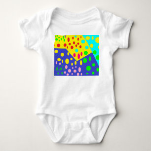Body Para Bebê dots coloridos mistos do corpo do bebê