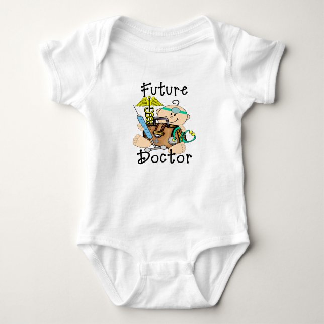 Body Para Bebê Doutor futuro (Frente)