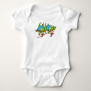 Body Para Bebê Dr. Seuss   Grinch   Coisa Um Coisa Dois Natal
