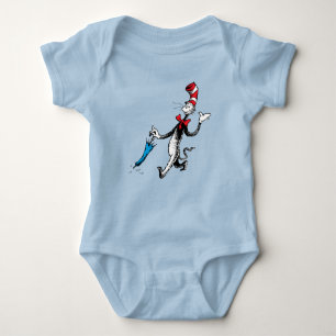 Body Para Bebê Dr. Seuss O Gato no Chapéu Caminhada de Guarda-c