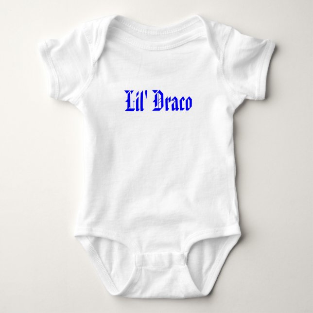 Body Para Bebê Draco de Lil (Frente)