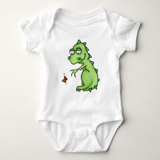 Body Para Bebê Dragão borboleta (Frente)