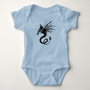 Body Para Bebê Dragão tribal