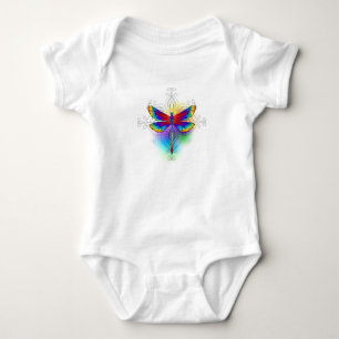 Body Para Bebê Dragonfly Poligonal