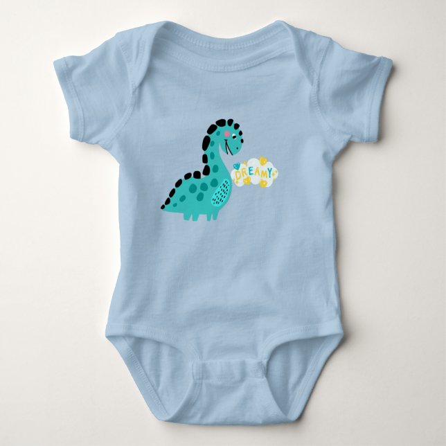 Body Para Bebê Dreamur Dinosaur Baby Bodycase (Frente)