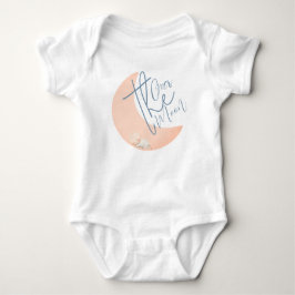 Body Para Bebê Dreamy Baby Over the Moon Chá de fraldas