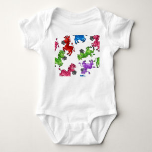 Body Para Bebê Dreamy Zebra World