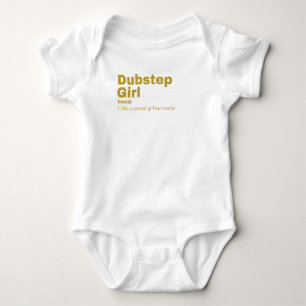 Body Para Bebê Dubstep Girl - Dubstep 