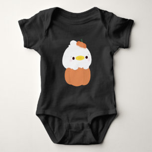 Body Para Bebê Duck Halloween