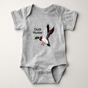 Body Para Bebê Duck Hunter