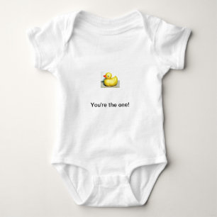 Body Para Bebê Duckie de borracha