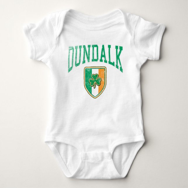 Body Para Bebê DUNDALK Irlanda (Frente)