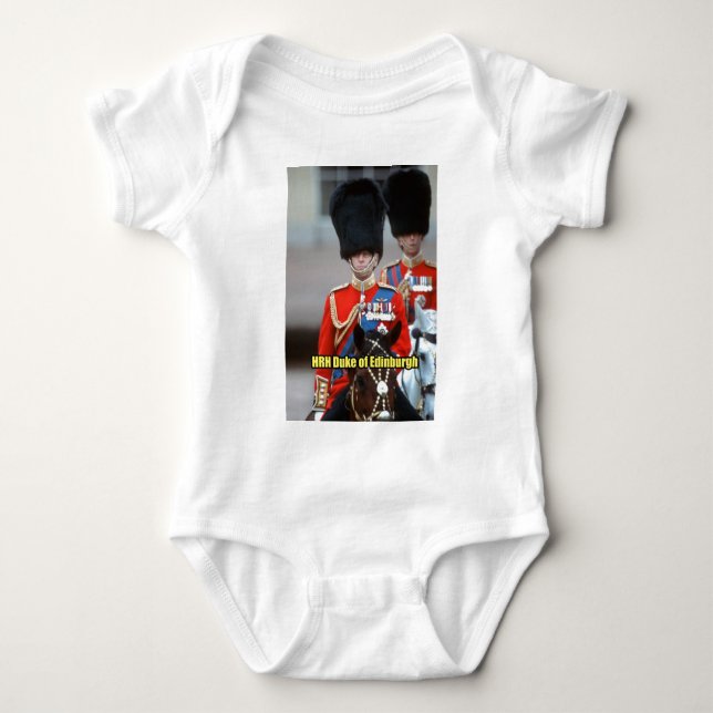 Body Para Bebê Duque de Edimburgo (Frente)