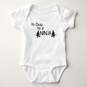 Body Para Bebê É aprovado… mim é um ninja
