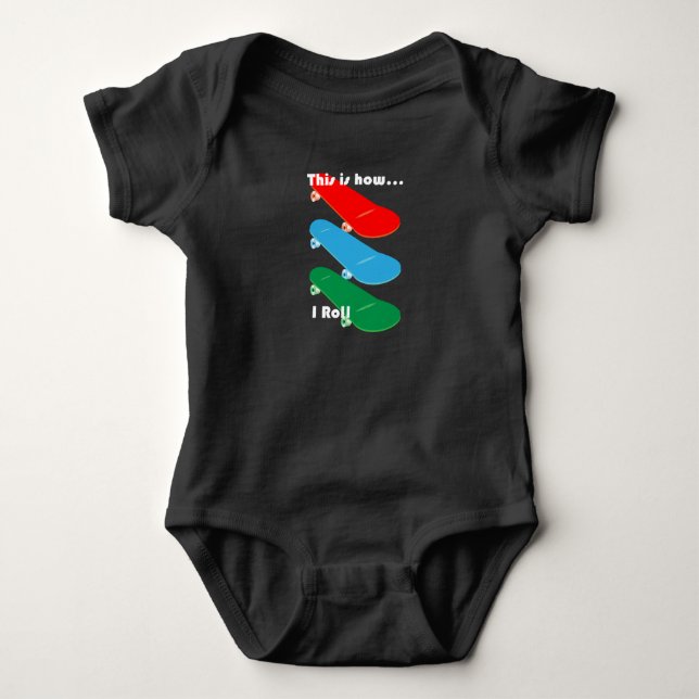 Body Para Bebê É assim que eu faço Design - Bebê Jersey Bodycase (Frente)