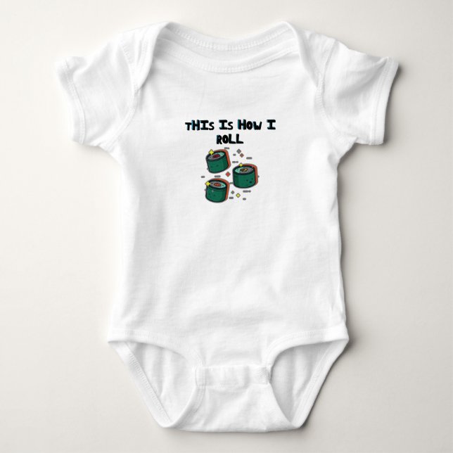 Body Para Bebê É Assim Que Eu Lanço Piadas Novelty Engraçadas (Frente)