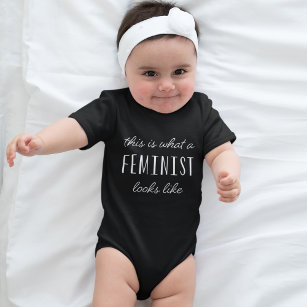 Body Para Bebê É assim que se parece um feminista