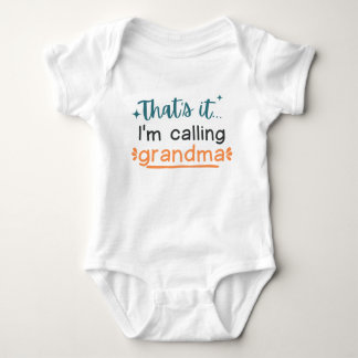 Body Para Bebê É isso que chamo de vovó Cute Engraçado