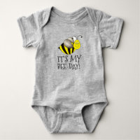 É o meu aniversário de Abelhas Bumblebee Bumble Be