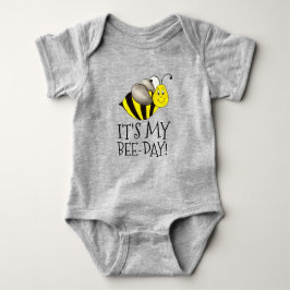 Body Para Bebê É o meu aniversário de Abelhas Bumblebee Bumble Be