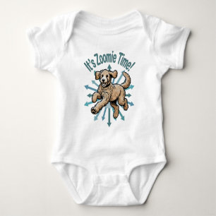 Body Para Bebê É o Zoomie Time Doodle