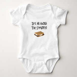 Body Para Bebê É toda sobre o S'mores