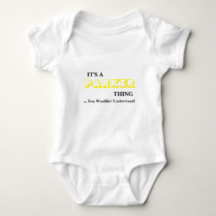 Body Para Bebê É uma coisa do Parker! Você não entenderia
