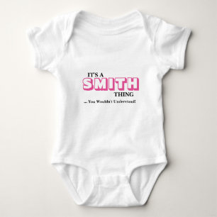 Body Para Bebê É uma coisa SMITH... que você não entenderia!