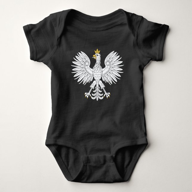 Body Para Bebê Eagle polonês (Frente)