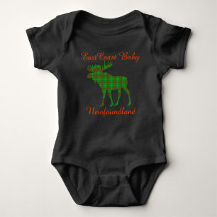 Body Para Bebê East Coast Baby Newfound Tartan Moose