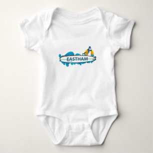 Body Para Bebê Eastham - bacalhau de cabo