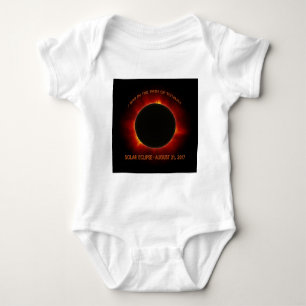 Body Para Bebê Eclipse Solar