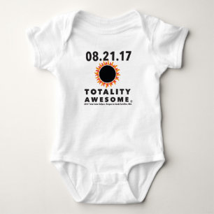 Body Para Bebê Eclipse solar total da "camiseta impressionante