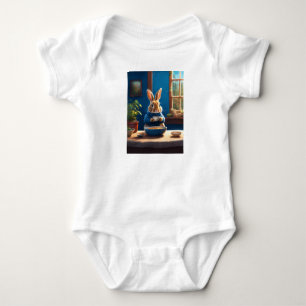Body Para Bebê "Eclipsing Elegance: Owl Haven Tee by TM Unique