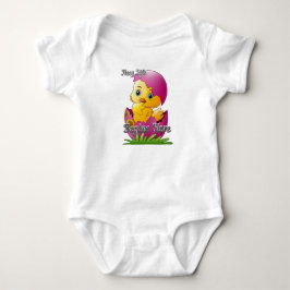 Body para Bebê Eclosão de Pintinho