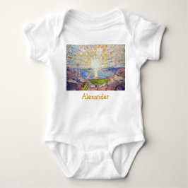 Body Para Bebê Edvard Munch - O Sol 1911