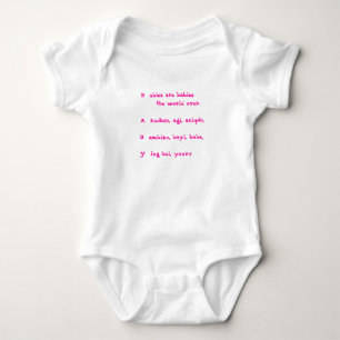 Body Para Bebê Ei, BABY