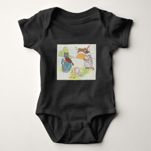 Body Para Bebê Ei Diddle Diddle O Gato e o Rhyme Inativo