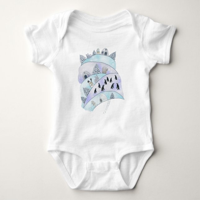 Body Para Bebê Eisland  (Frente)