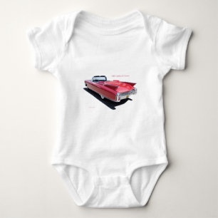 BODY PARA BEBÊ EL 1960 DO CADILLAC DORADO
