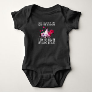 Body Para Bebê Ele É Meu Presente De Excelente De Cavalo Para Am