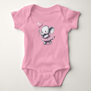 Body Para Bebê Elefante