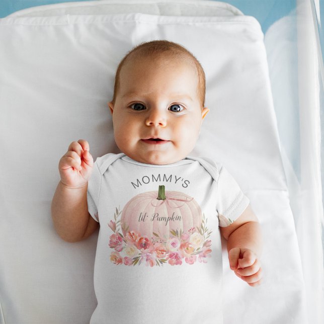 Body Para Bebê Elegante Lil Pumpkin Baby Girl (Criador carregado)