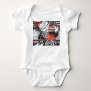 Body Para Bebê Elementos Gráficos de Ilustração de Abstrato de Vi
