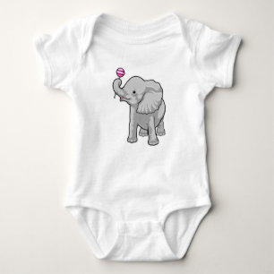 Body Para Bebê Elephant Lollipop