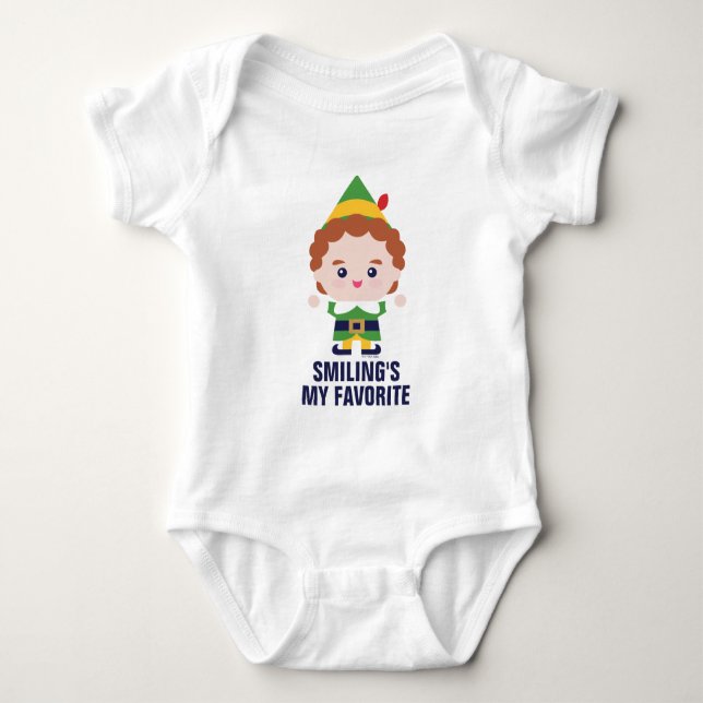 Body Para Bebê Elf the Movie | Cute Buddy (Frente)