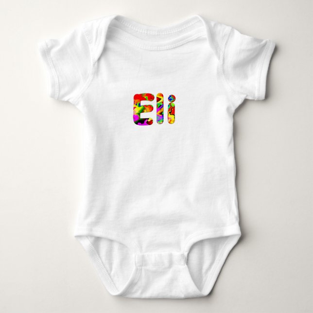Body Para Bebê Eli (Frente)