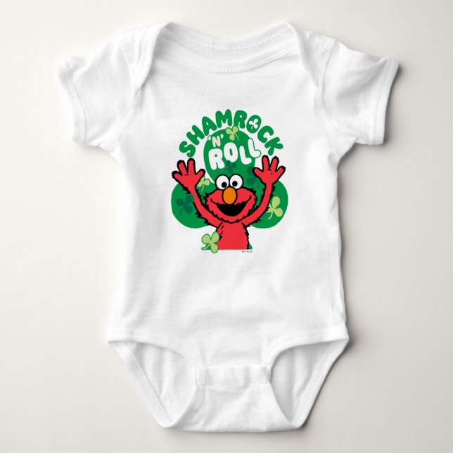 Body Para Bebê Elmo | Shamrock 'N' Roll (Frente)